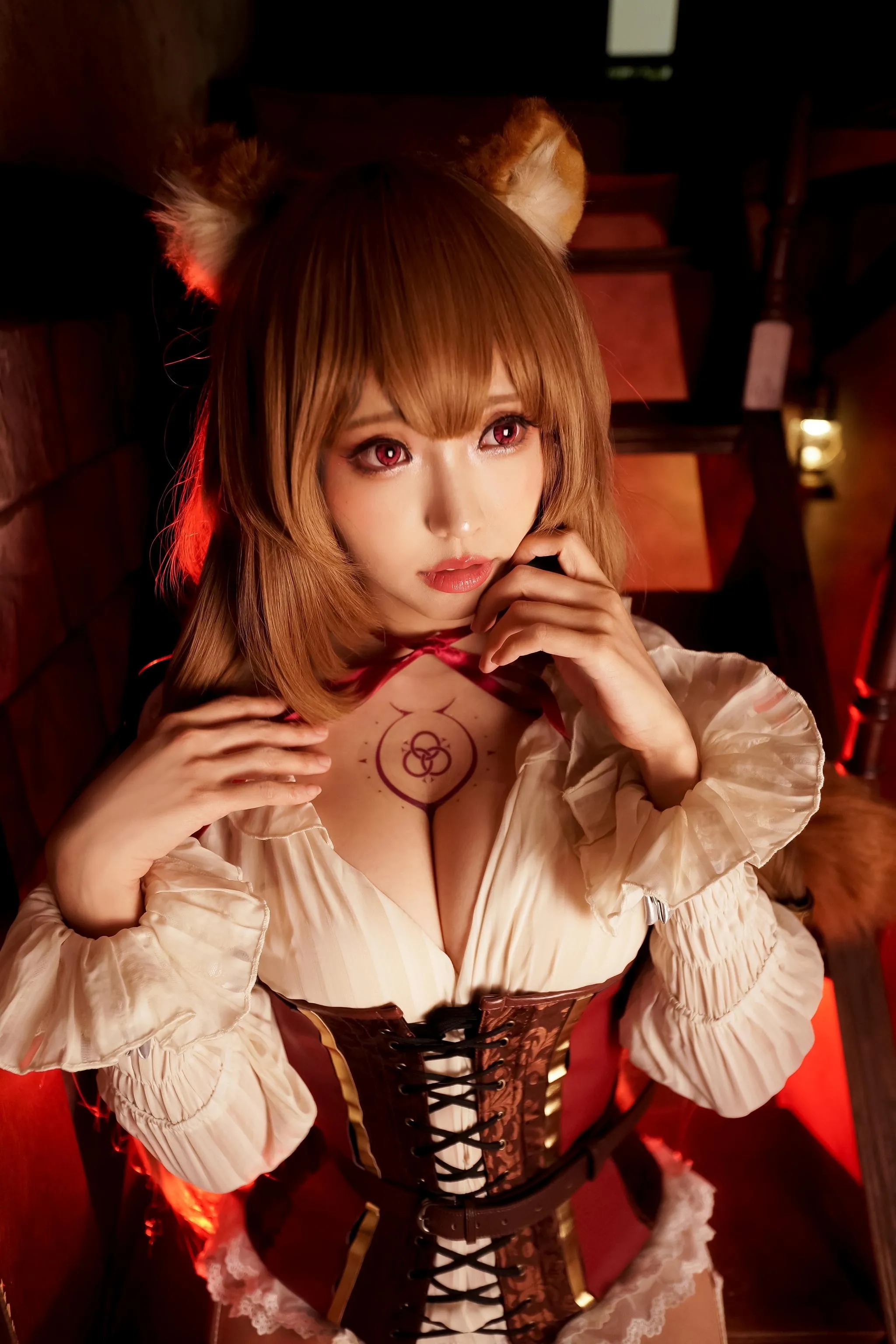 ElyEE子 – NO.53 小浣熊-酒馆 [36P]插图3